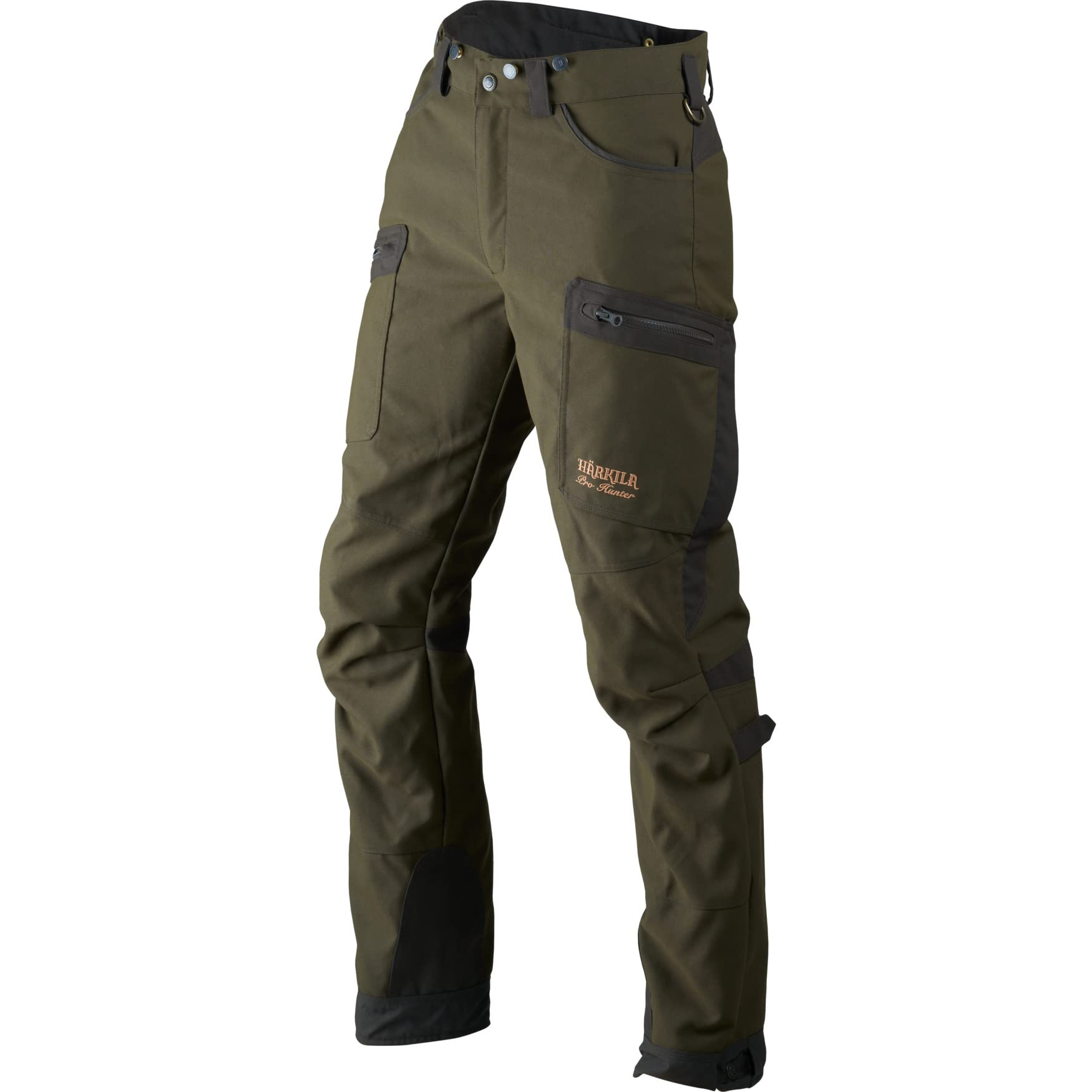 Härkila | Pro Hunter Move Hosen | Professionelle Jagd Kleidung & Jagd Zubehör für Herren & Damen | Skandinavische Qualität Made to Last | Willow Green, 50