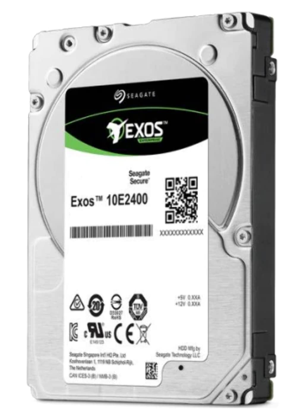 Seagate Exos 10E2400 1200GB HDD 512N 10000rpm 128MB Cache SAS 12Gb/s 6,4cm 2,5Zoll BLK