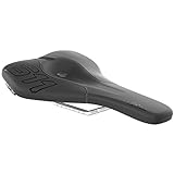 SQlab 611 Ergowave CrMo, MTB Tech & Trail Fahrradsattel, 15 cm, Schwarz