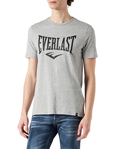 Everlast Herren T-Shirt Russel Sport Tshirt, grau meliert, XL