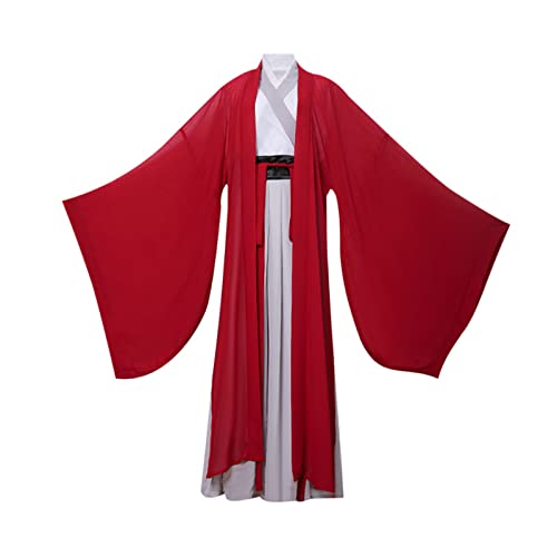 OZMDXKJ Traditionelles, fließendes Hanfu-chinesisches traditionelles Hanfu-Deluxe-Damen-Cosplay-Outfit, M = 160–170 cm, B