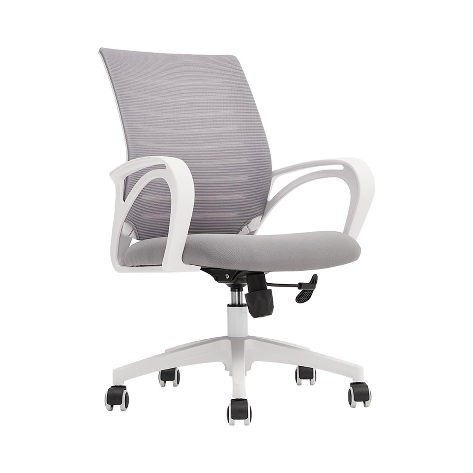 RASOANOA Arbeitsstuhl Ergonomischer Bürostuhl Home Wheels Mid Back Mesh Büroschreibtisch Rolling Swivel Arbeitsstuhl Gaming-Stühle Ambitious