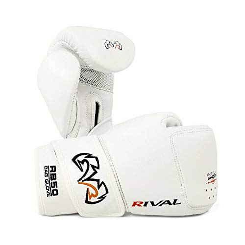 RIVAL RB50 Intelli-Shock Compact Boxsackhandschuhe, Weiß