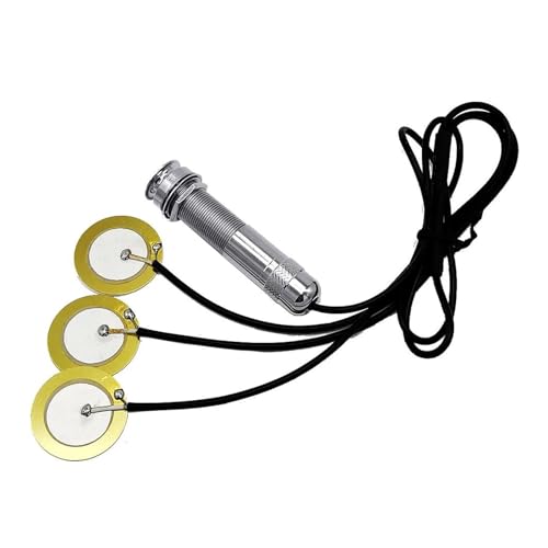 Universal Gitarre Pickup Piezo Transducer Gitarre Endpin Pickup Für Akustische Gitarre Guitarra Zubehör