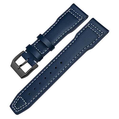 NEYENS Uhrenarmband aus echtem Leder für IWC Mark XVIII Le Petit Prince Pilotenuhr, 20 mm, 21 mm, 22 mm, Rindsleder, 22 mm, Achat