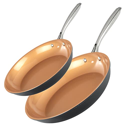 GOTHAM STEEL Pro Fry Pans 2-teiliges Set, 2.5 g