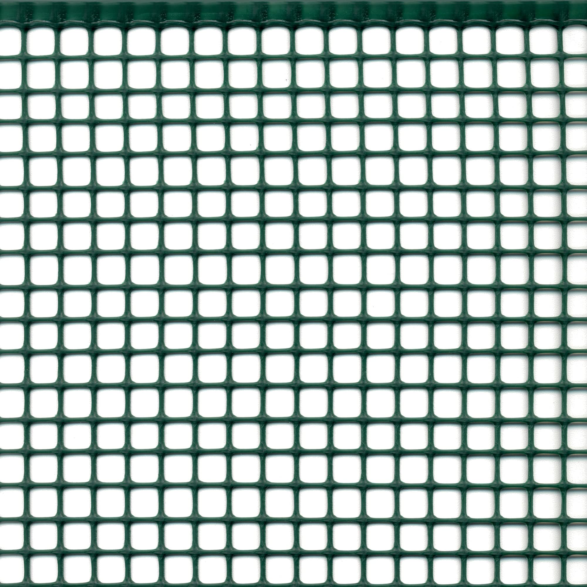 Tenax Schutznetz aus Kunststoff Quadra 10 Grün 0,50x50 m, Vielzwecknetz mit quadratischen Maschen um Balkone, Umzäunungen und Geländer zu schützen