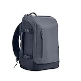 HP Laptop-Rucksack | für 15,6" Laptops | 25L(nicht erweitert)/30 L(erweitert) | wasserabweisend | unisex | 860 g | verschließbare Reißverschlüsse | reflektierendes Material | RFID-Fach | Grau