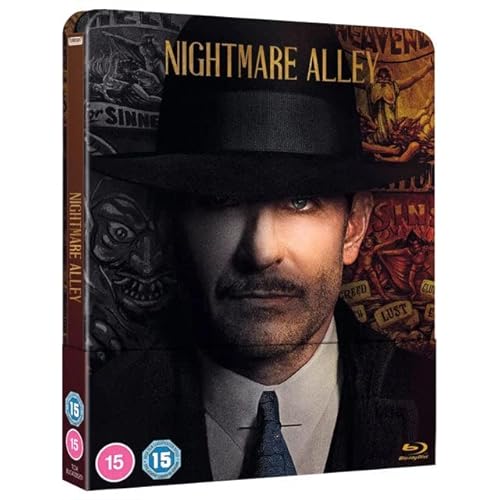 Nightmare Alley (2021)-BD-Steelbook [Blu-ray] [UK Import]