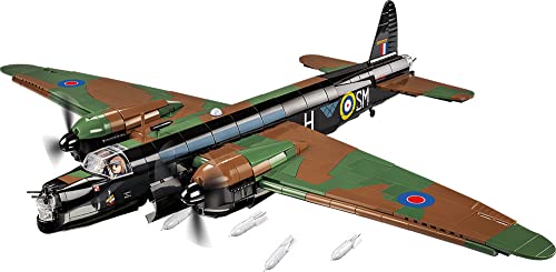 COBI 5723 Flugzeug Kampfjet Jet Vickers Wellington Mk.II Bausteine Konstruktionsspielzeug + Mauspad von Juminox Gratis