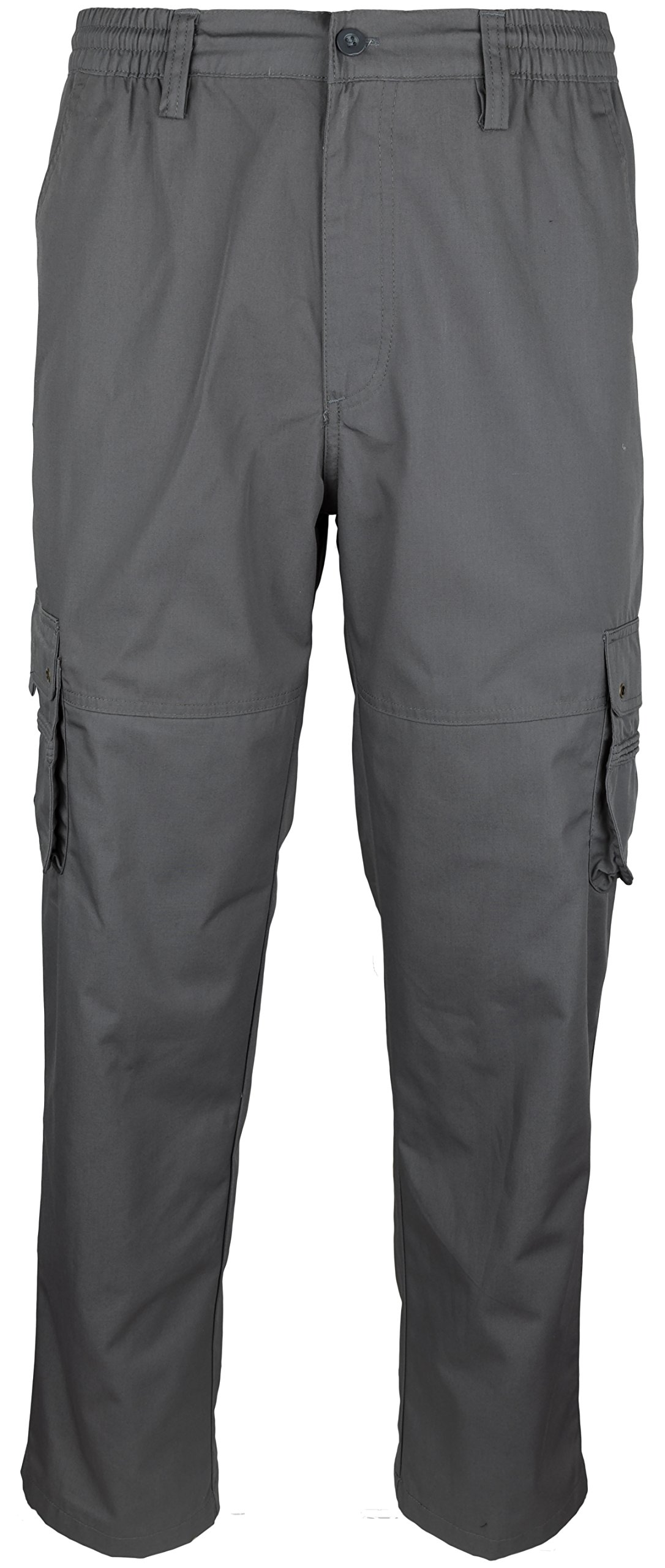 SOUNON Herren Cargohose, Cargo Pants, Chino Hose - Anthrazit (622), Groesse: 5XL