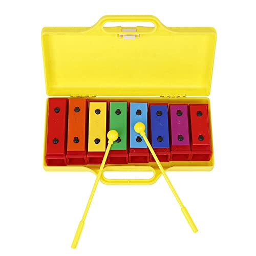 Nemeaii 8-Ton-Klavier Tragbare Kindermusik Erleuchtung Independents Sound Brick 8-Ton-Hand-Tapping-Klavier