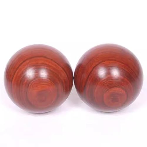 SchAan Qi Gong Kugeln Massagebälle Baoding Bälle Baoding-Ball im chinesischen Stil, Übungs-Stressball aus Palisander(Color:C,Size:50mm)