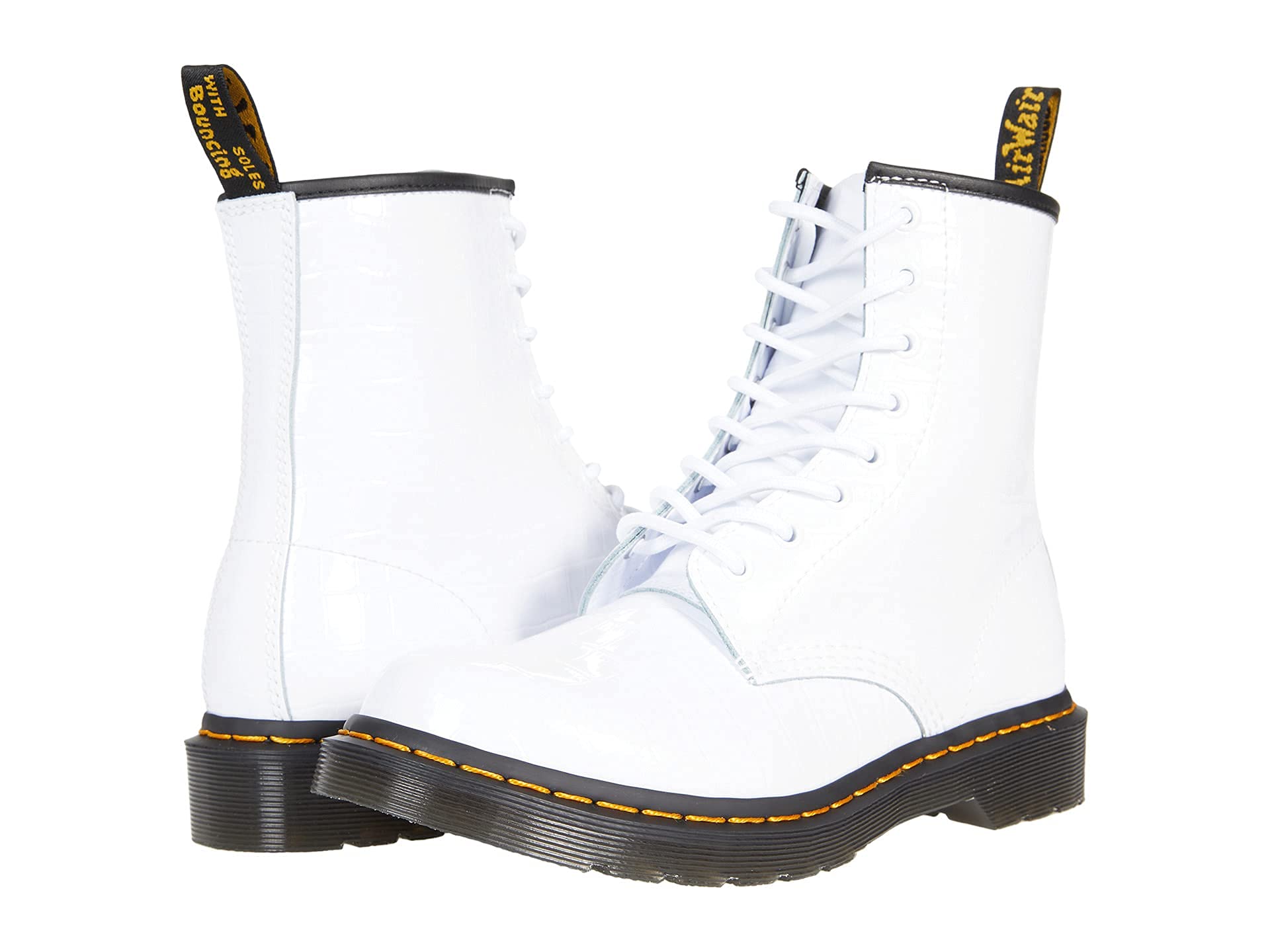 Dr. Martens Damen Schnürboots 1460 Weiss 37