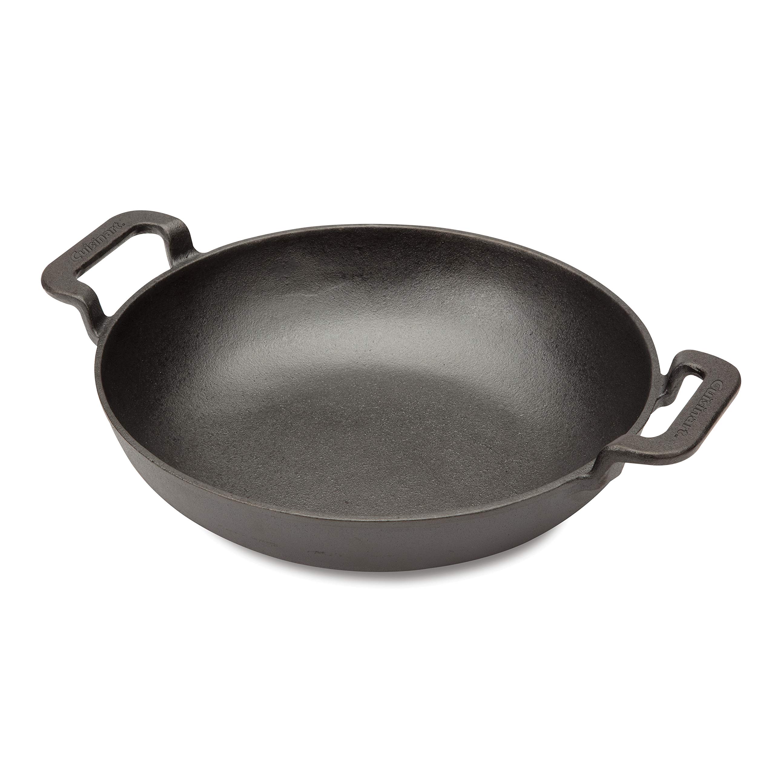 Cuisinart CCW-800, vorbehandelter Gusseisen-Grill-Wok, 25,4 cm