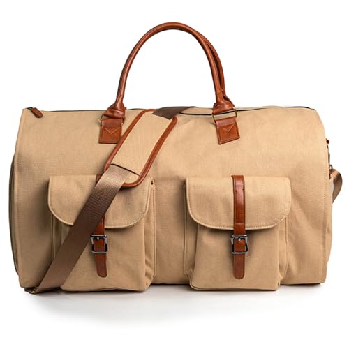 Kleidungsstücke zum Reisen, 10x13x20-Zoll-Cabrio-Kleidungsbeutel Mehrfach-Tasche mit Schultergurt tragbare Reisetasche für Männer Frauen Modesüten