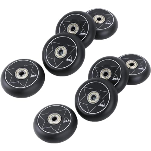 BFVAKBKYT Rollschuh-Räder, Ersatz-Skateboard-Rollen, Inline-Roller for den täglichen Gebrauch, 8er-Pack(72mm)