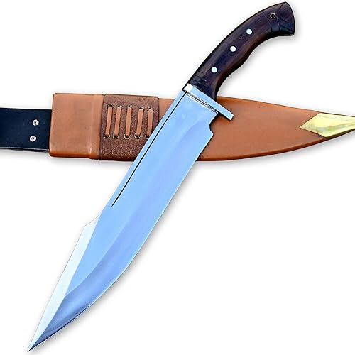 30 cm lange Klinge Spartan Bowie-Handgeschmiedete große Bowie-Messer-Messer-Arbeits-Große Bowie-Messer-Jagd- und Campingmesser-Messer aus Nepal