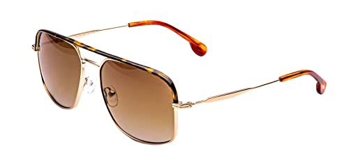 Naif Unisex Phi Sonnenbrille, Japanisches Gold (Mehrfarbig)