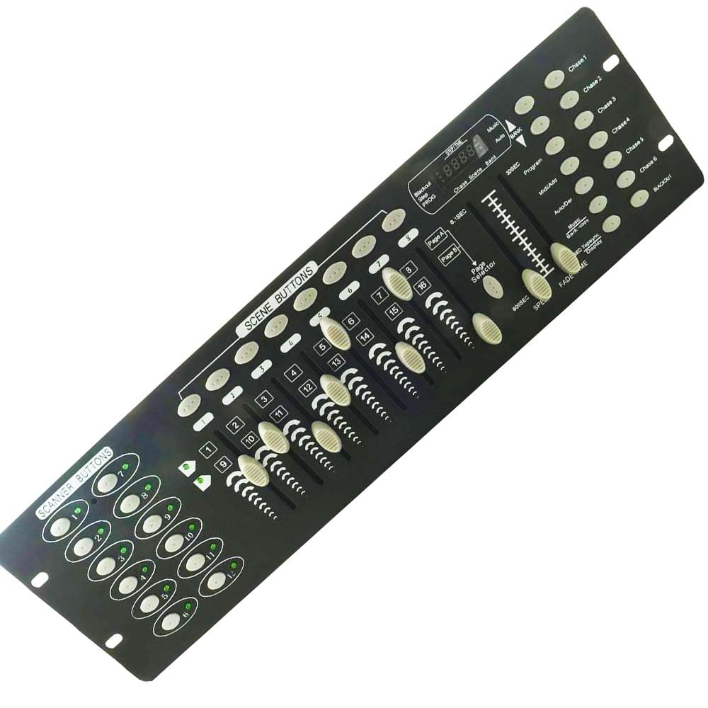 Steuergerät Controller Mixer Lichter DMX 512 für Szenenbeleuchtung 192 Kanäle