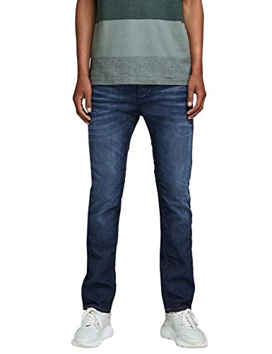 JACK & JONES Herren JJITIM JJORIGINAL JOS 719 NOOS Slim Jeans, Blau (Blue Denim), W28/L30