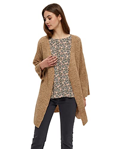 Peppercorn Damen Letty Strickjacke, 5351M GLAZED GIN MEL., M