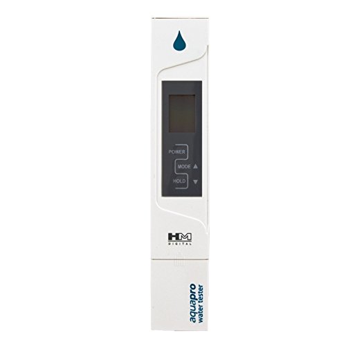 HM Digital ap-2 Aquapro Wasser Qualität Elektrische Leitfähigkeit Tester, 0–9999 µs Range, 1 µS Auflösung, -2%-wie auch die Genauigkeit