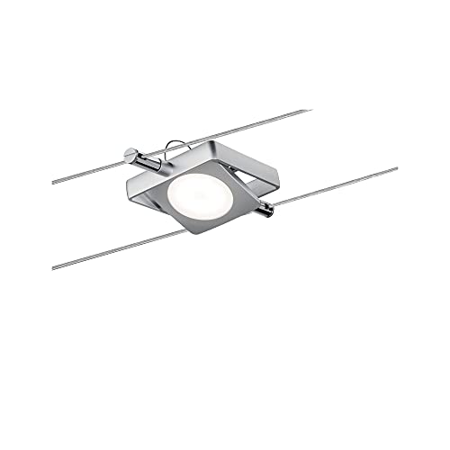 Paulmann MacLED Niedervolt-Seilsystem-Leuchte EEK: LED (A++ - E) Universell LED fest eingebaut 4 W LED Chrom (matt)