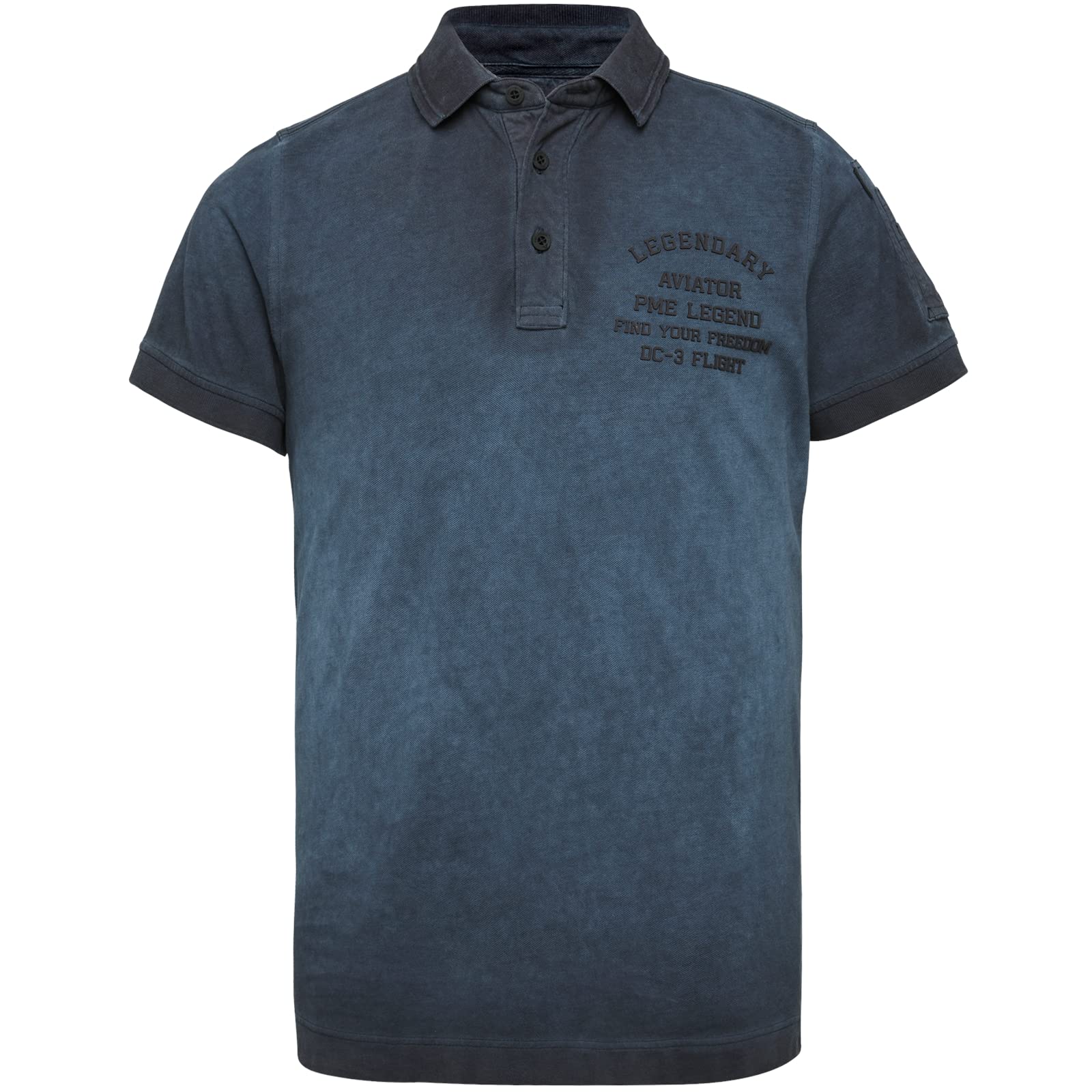 PME Legend Short Sleeve Polo Light Pique Cold - M