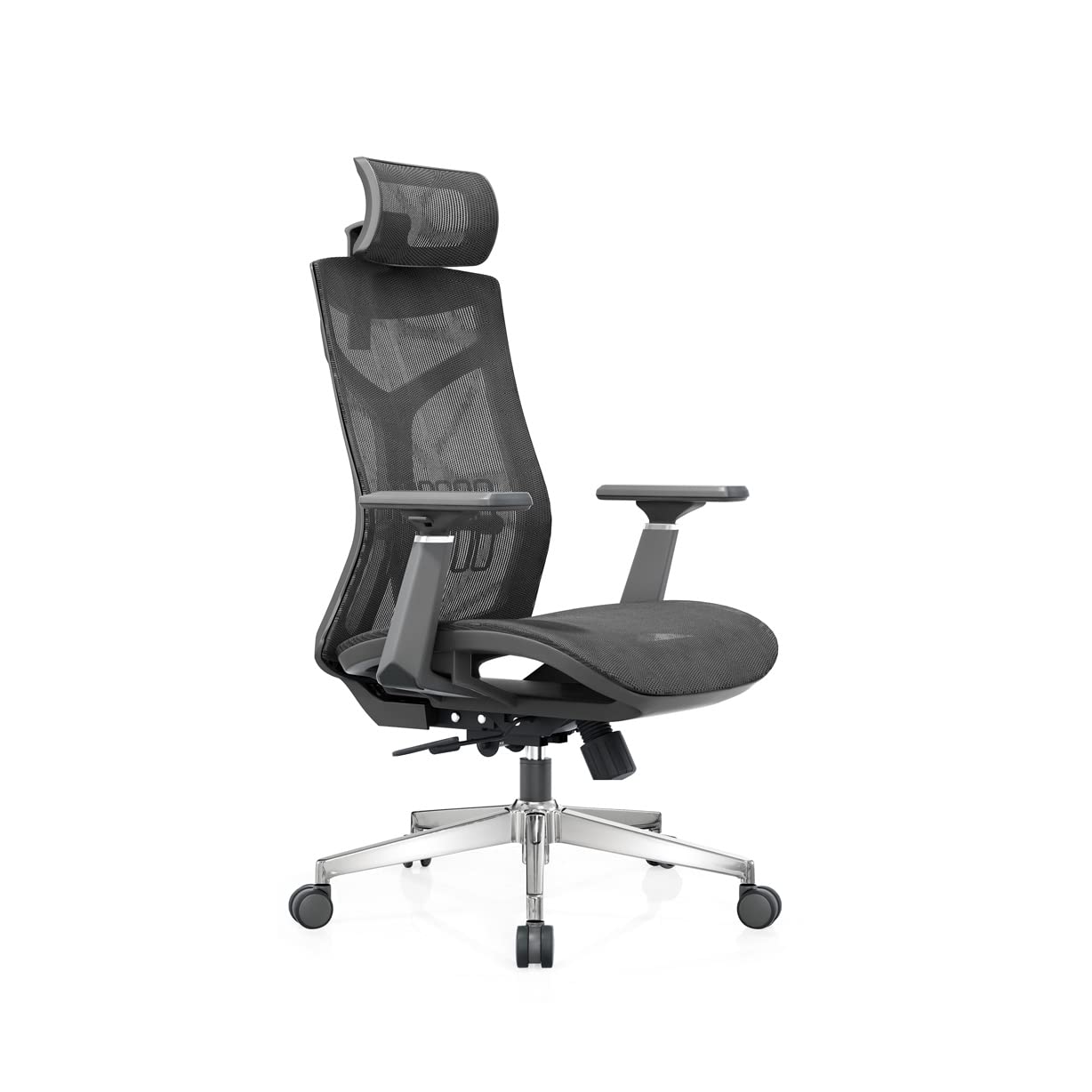 QYZUJIKL Computer Stuhl Ergonomische Sitzende Lernen Swivel Liege Atmungsaktive Einstellbare Rotation Lift Kopfstütze Büro Stuhl Einfache