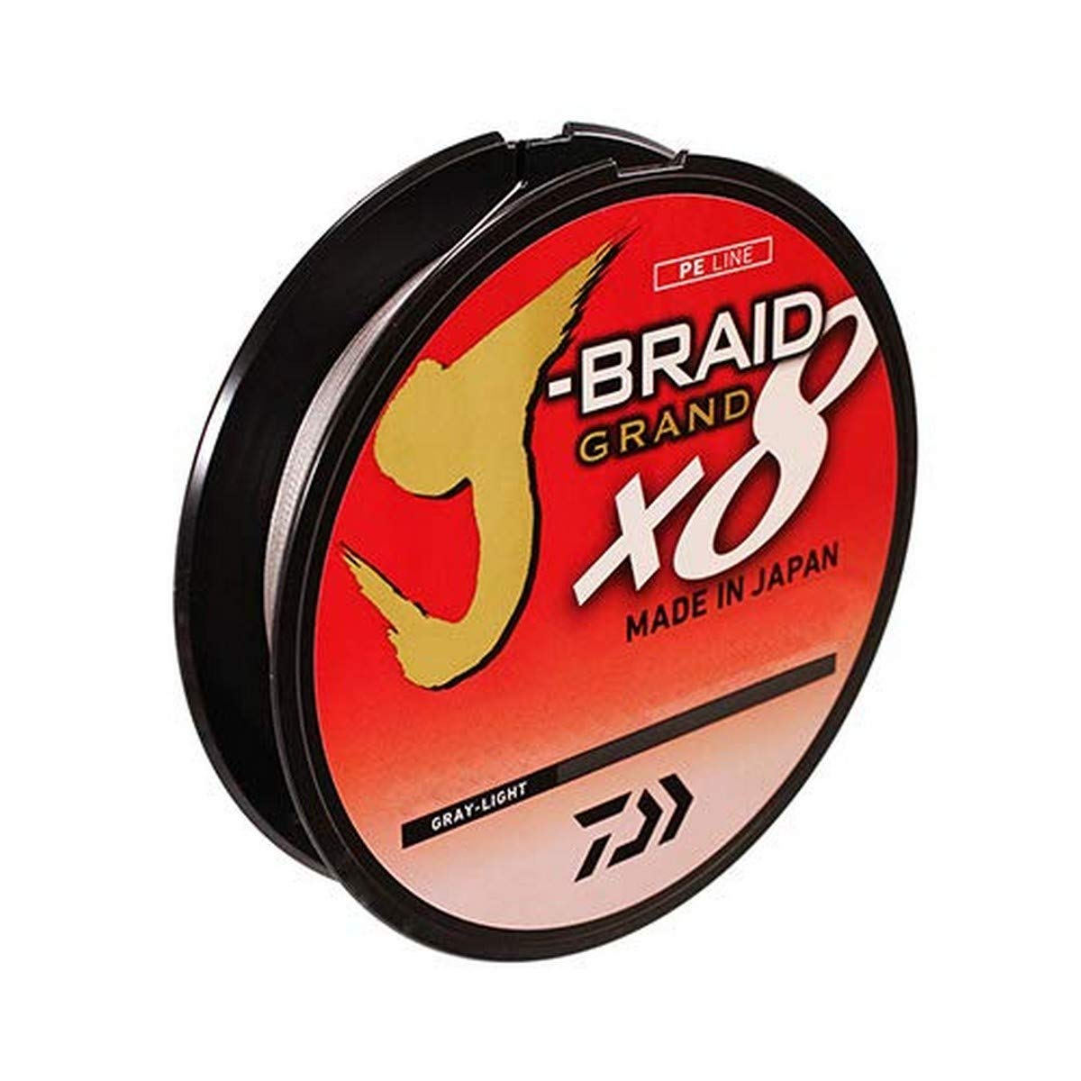 J-Braid Grand Spule, 274 m, Grau, leicht