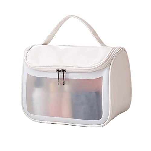 Kosmetik-Aufbewahrungsbox, 1 Packung, tragbar, für Reisen, Damen-Kosmetiktasche, Kulturbeutel, Make-up-Tasche, Organizer, Toilettenartikel, Damen-Organizer, Make-up-Set, dekorativer Make-up-Koffer