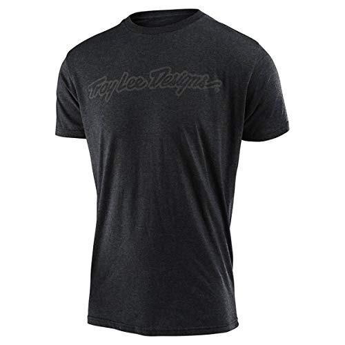 Troy Lee Designs Signature T-Shirt schwarz Größe S 2021 Kurzarm Shirts