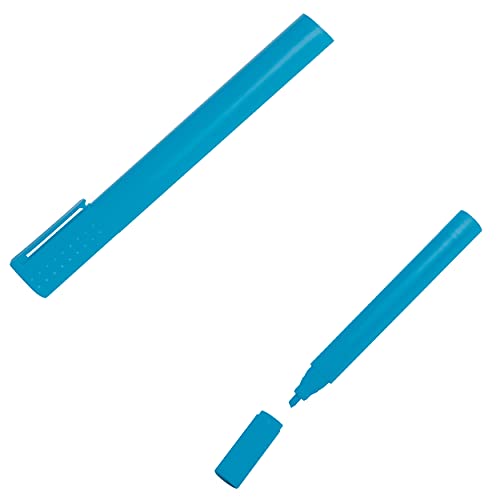 XXL Textmarker versch. Mengen u. Farben Marker riesig 22,6 cm von notrash2003® (Blau, 10er)