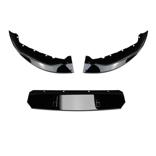 Splitter Frontspoilerlippe Unterkörper-Kit Diffusor Splitter Tuningschutz Für 5er G30 525i 530i Sport 2021+ Frontlippe(Glossy Black)