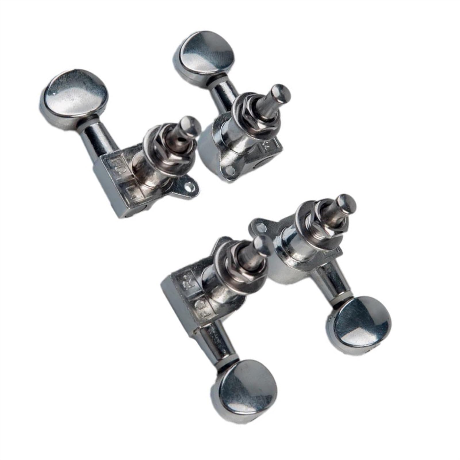 Strings Tuning Pegs Mechaniken Für Gitarre 2R2L Universal Ukulele Tuning Pins 4-Saiter Gitarre Tuning Pins Mechaniken Mechaniken Langlebige Teile