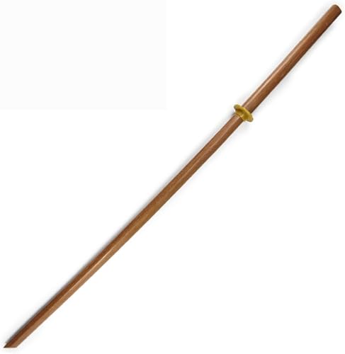 MAUXpIAO 1,4 m lange Version Holzschwert, Bokken mit Scheide, Eisenholz-Setzling-Katana für die Heimdekorationssammlung, tägliche Bühnenauftritte, Schießrequisiten, Iaido-Schwert-Kendo-Übungen, Cospla