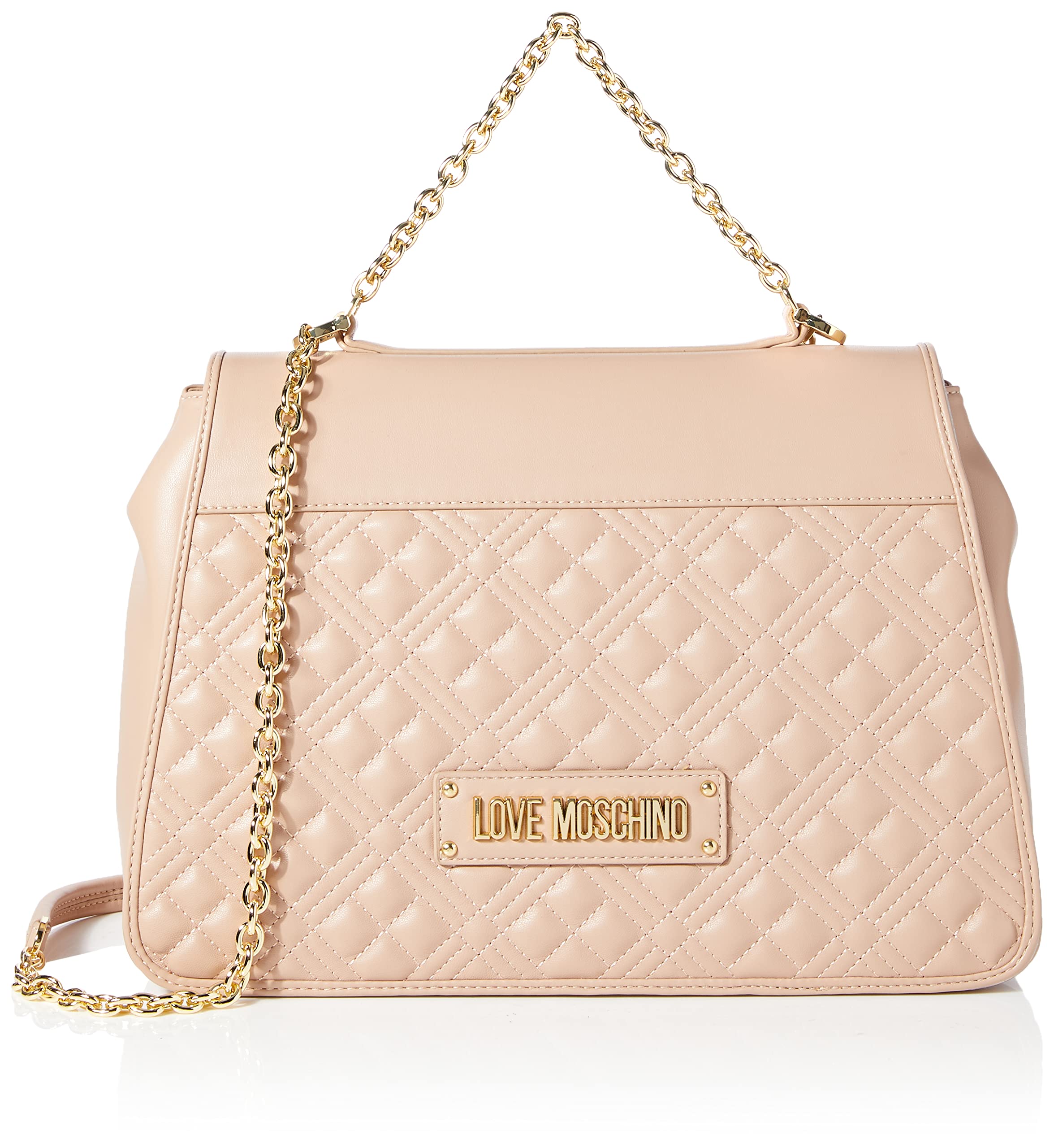 Love Moschino Damen BORSA A SPALLA Umhängetasche, Nude