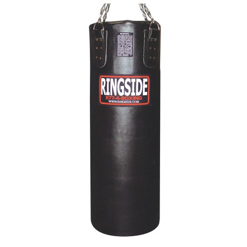 Ringside Robuste Ledertasche, ungefüllt, Schwarz