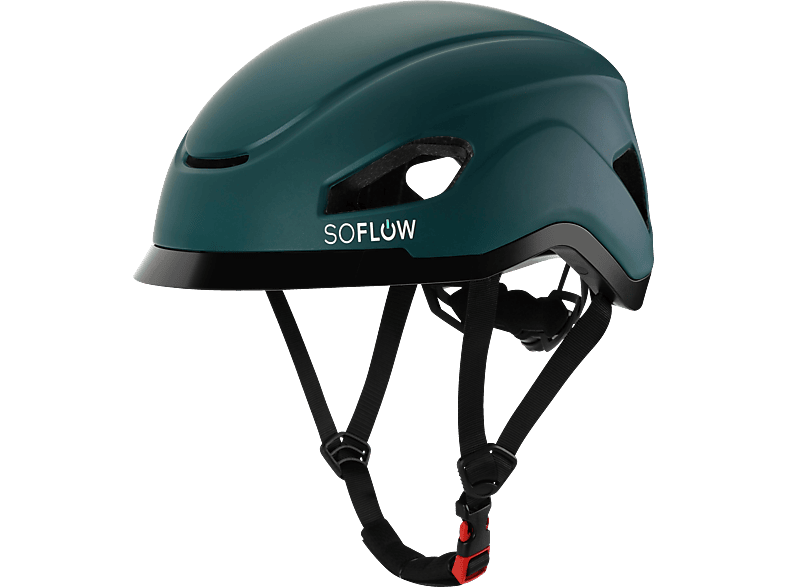 SOFLOW 700.100.01 SAFE N DRIVE HELMET (Helm, 55.5 - 59 cm, Grün)