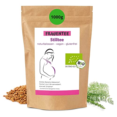 Stilltee Bio | Ohne weitere Zusätze und Aromastoffe | Für die Stillzeit nach der Schwangerschaft (1000g)