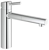 GROHE Concetto Küchenarmaturen - Einhand-Spültischbatterie (DN 15, mittelhoher Auslauf) chrom, 31129001