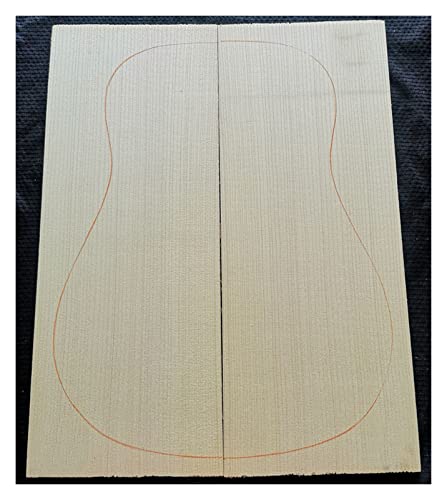 Gitarrenkörper Fichte Furnier-Gitarre-Panel-Fichte, Die Gitarre-Holz Herstellt Gitarrenkörper (Color : 9)