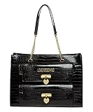 Love Moschino damen Schultertasche black