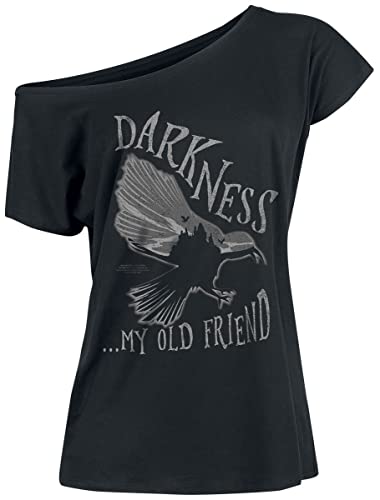 Wednesday Darkness... My Old Friend Frauen T-Shirt schwarz M