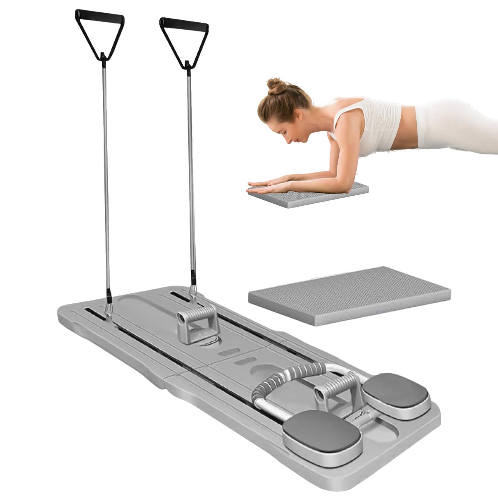 Plank-Trainer-Bauchbrett – Praktisches Pilates-Bauch-Plank-Trainer-Board – Großes, tragendes Trainingsgerät zum Trainieren von Gleichgewichtsfähigkeit, Kernkraft und Gesäßmuskulatur