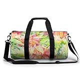 Blume Sport Duffel Bag Sporttasche Reisetasche Handgepäck Tasche Schwimmtasche Weekender Bag 45x23x23cm