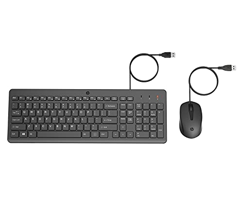 HP 150 Wired Mouse and Keyboard