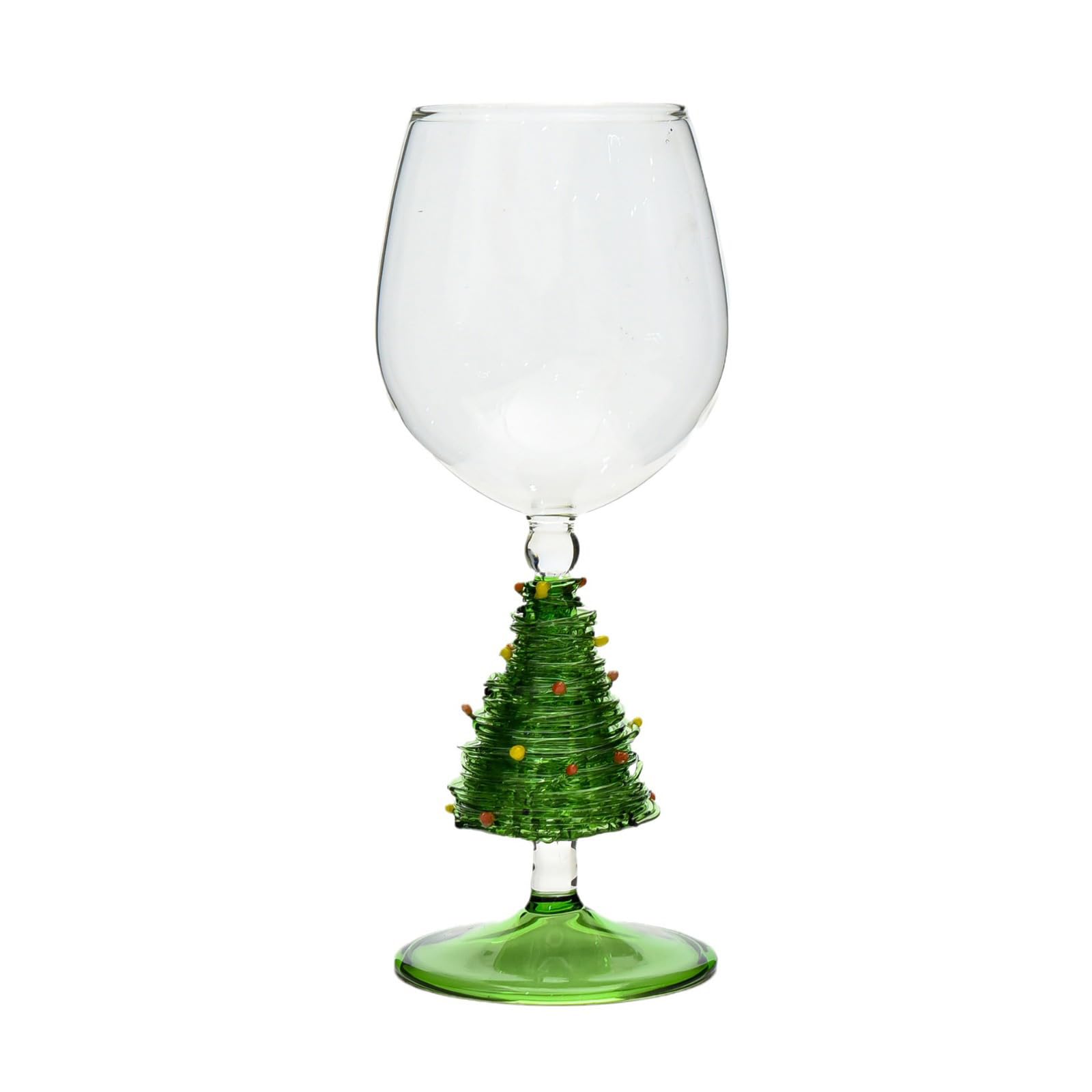 Einzigartige Weingläser mit Weihnachtsbaum-Motiv, anspruchsvolle Champagnerflöte, hoher Stiel, Weintrinkglas für Partys