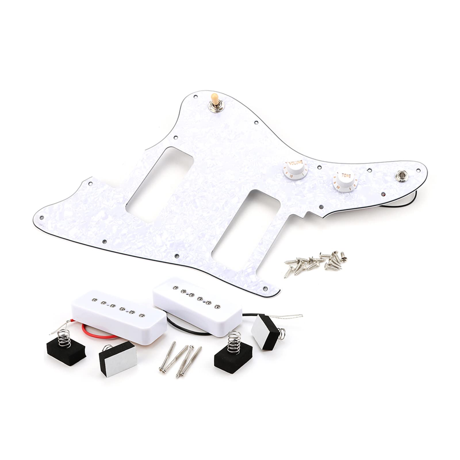 Loaded Prewired Pickup Cover Protector Pickup Gitarre Pickups Teil 3Ply E Gitarre Teile Humbucker Zubehör Kits E Gitarre Ersatzteile